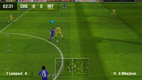 World Tour Soccer screenshot 3 for PSP